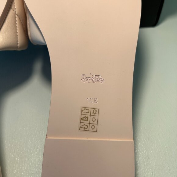 Coach Holly Quilted Leather Sandal - Picture 11 of 14